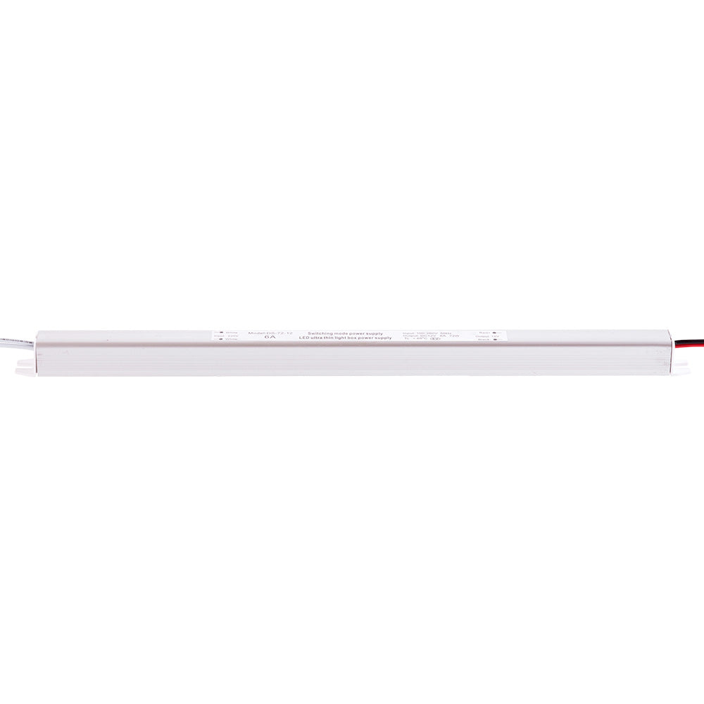 Transformador LED Ultrafino 72W 12VDC_110V-220V/AC IP20