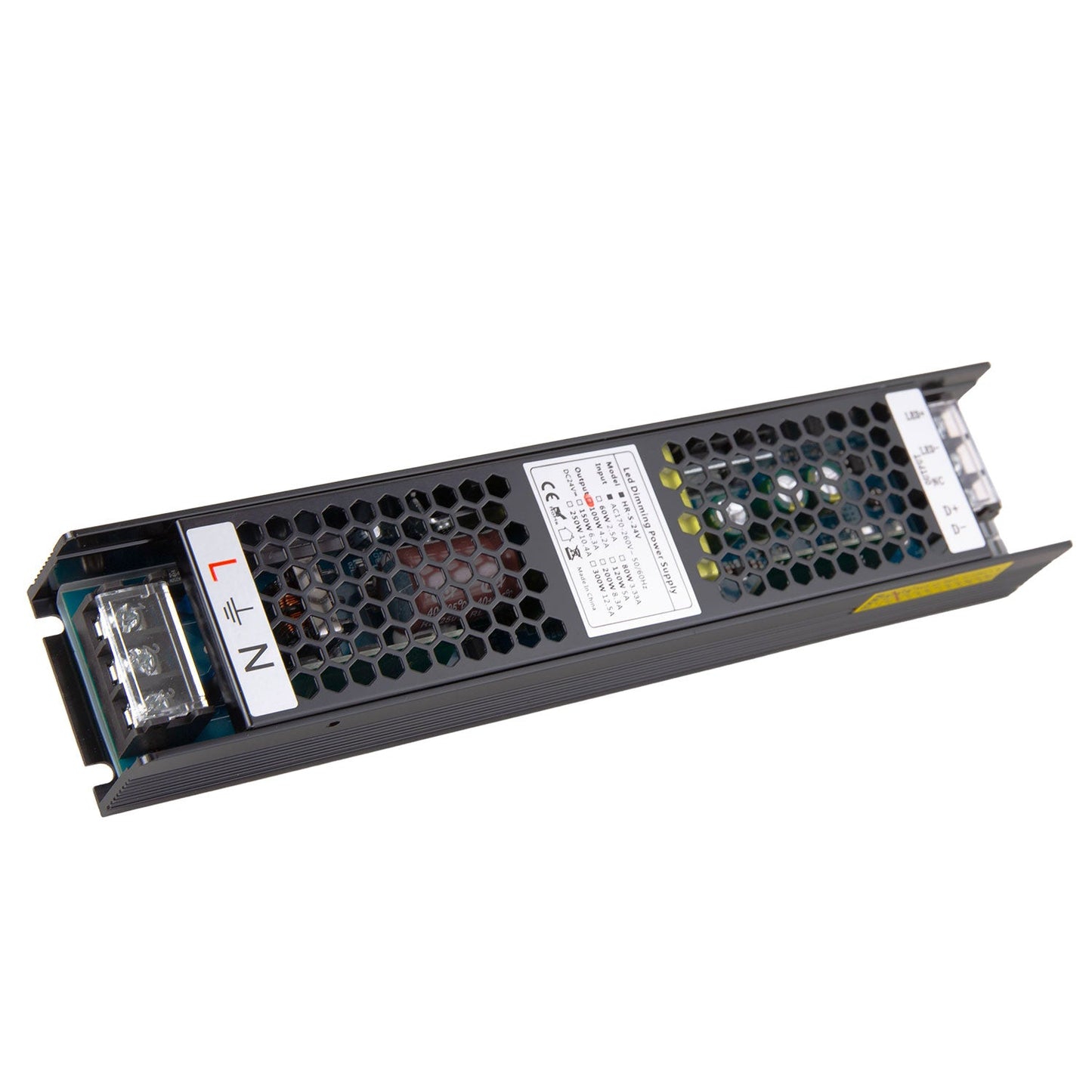 Transformador LED regulável 0-10V 170-260V 24V 4,16A 100W IP20