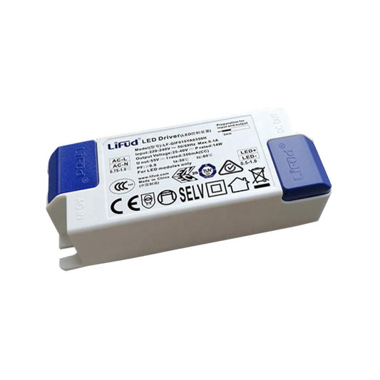 Driver Lifud Ajustável Triac Dim 30W Em: 220-240V Fora: 9-42Vdc Flicker Free