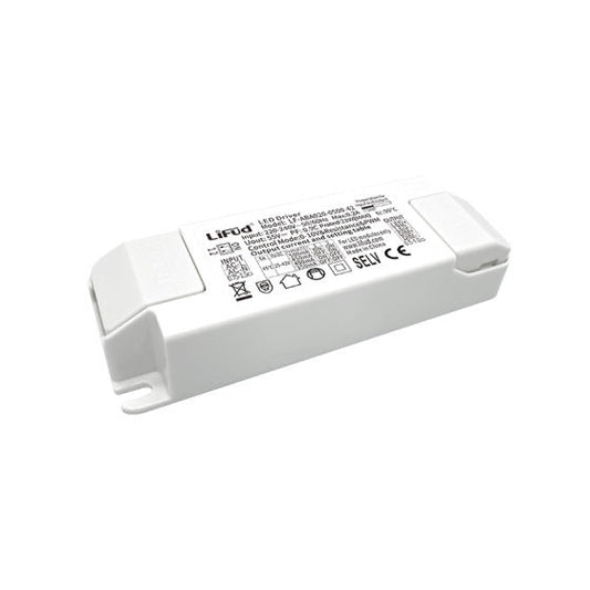 Driver Lifud 30W Saída: 25-42V 500-750mA Regulável 0-10V/PWM/Rx IP20
