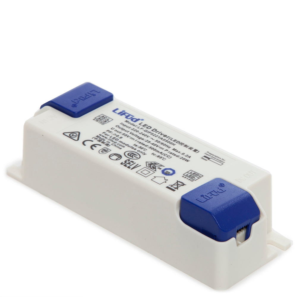 Driver Lifud 15-18W Em::220-240Vac Fora::25-40Vdc Flicker Free