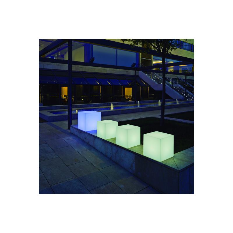 Cubo LED RGBW Cuby 45 Solar + Baterry Smarttech