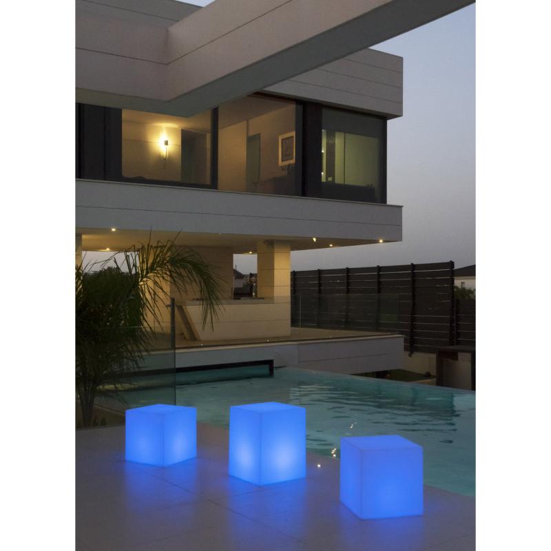 Cubo LED RGBW Cuby 45 Solar + Baterry Smarttech