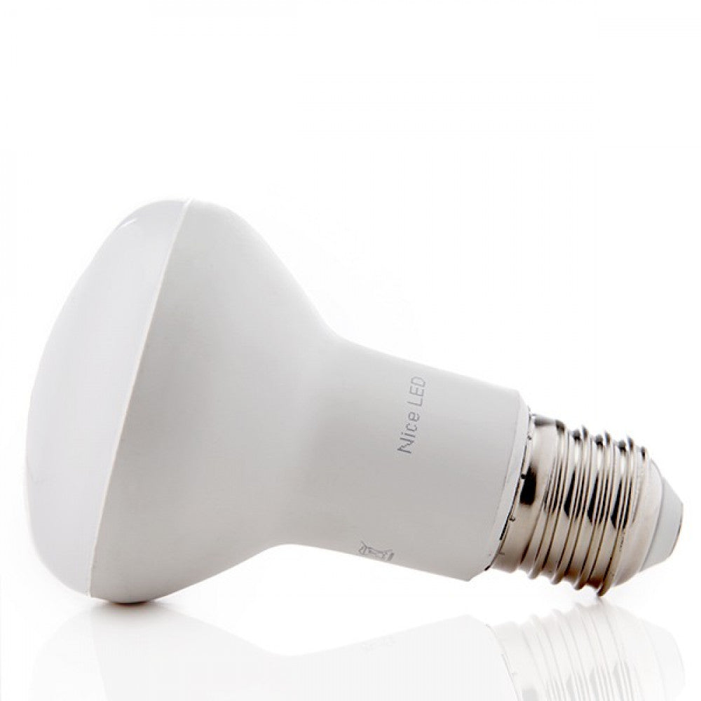 Lâmpada LED E27 8W 640Lm 6000ºK R63 40.000H