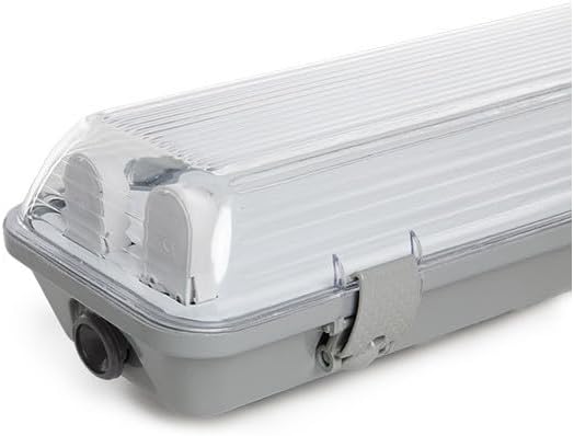 Kit de Luz LED conectável à prova de água IP65: 2 tubos LED ABS/PC