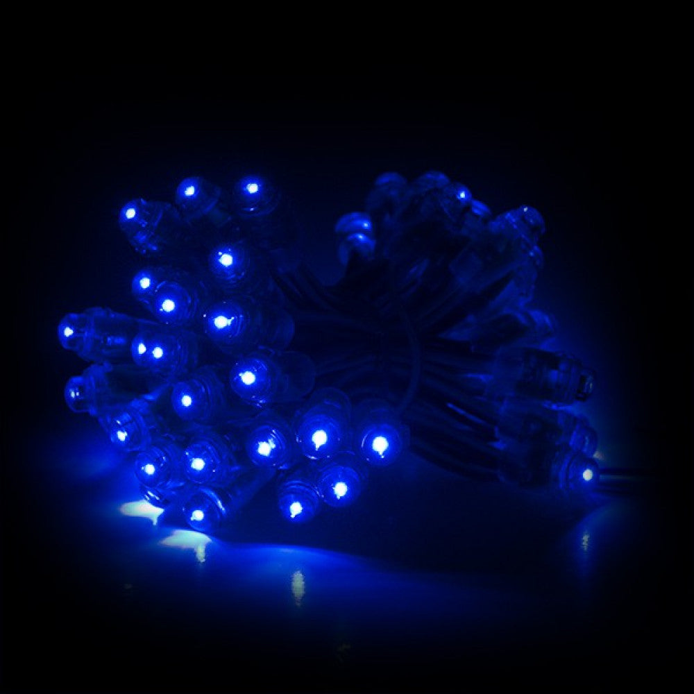 Pixel LED 0,1W 2Lm 12Mm 5V Epistar (String 50 Unidades) Azul 50.000H