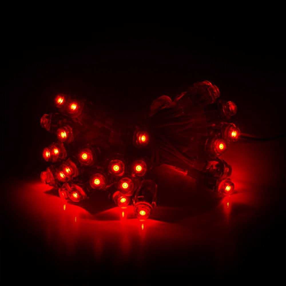 Pixel LED 0,1W 2Lm 12Mm 5V Epistar (String 50 Unidades) Vermelho 50.000H