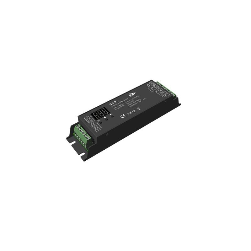 Descodificador DMX512 e RDM 5 Canais 12-48V SKYDANCE D5-P