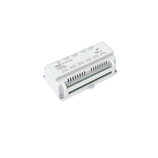 Splitter Divisor de Sinal DMX512 2 Entradas/6 Saídas Isoladas SKYDANCE DMA2X3 para Trilho DIN