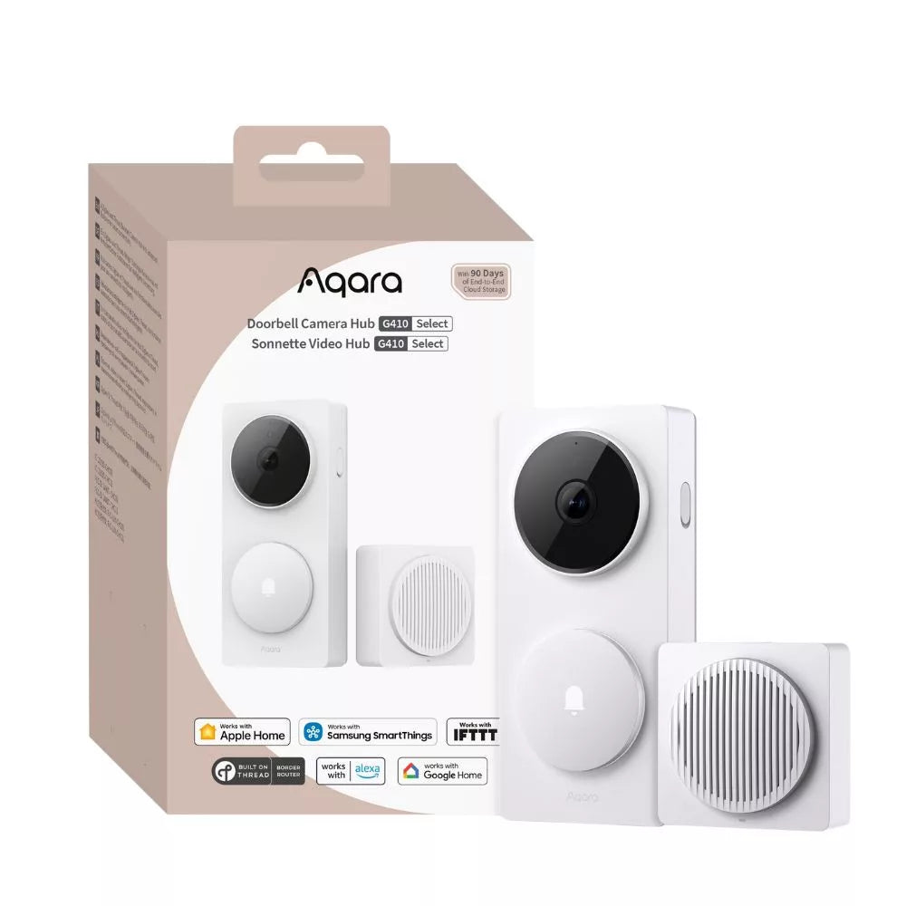 Aqara G410 Select Doorbell Camera Hub, branco (CH-C09DW)