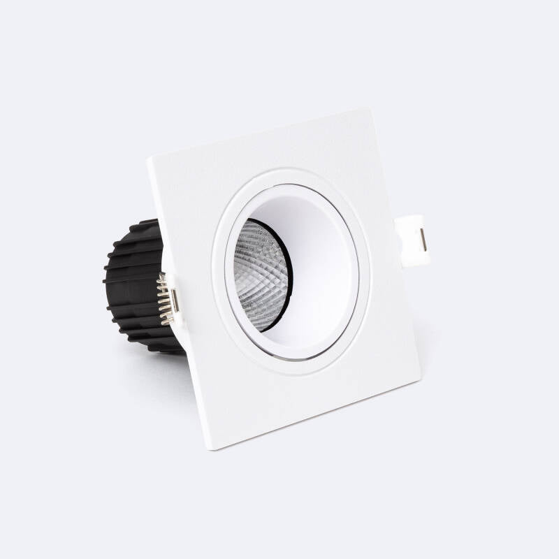 Downlight Quadrado Basculante LED 7W Corte Ø 75 mm