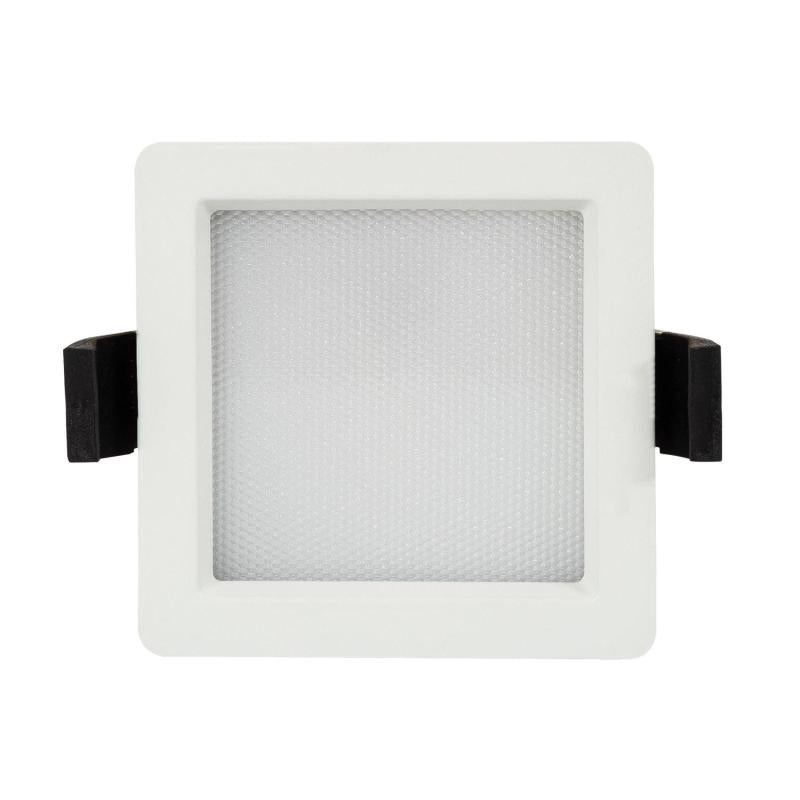 Downlight LED 10W SAMSUNG New Aero Slim Quadrado 130 lm/W Microprismático (UGR17) LIFUD Corte 85x85 mm
