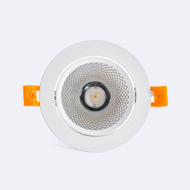 Downlight LED 12W Circular Regulável Escuro a Quente Corte Ø90 mm