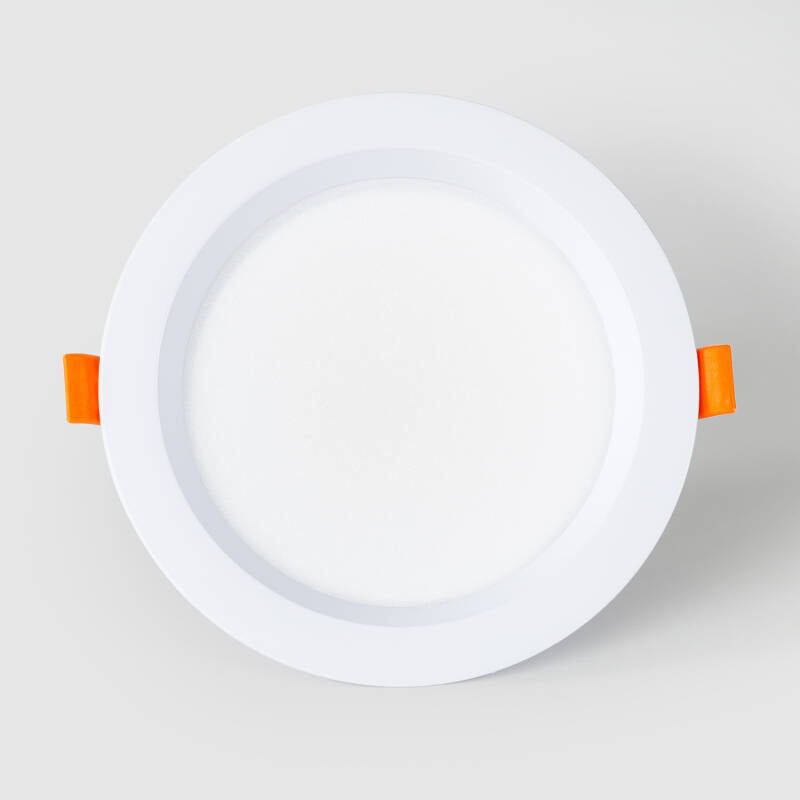Downlight LED 12W Corte Ø 125 mm IP44 Não Flicker Lux