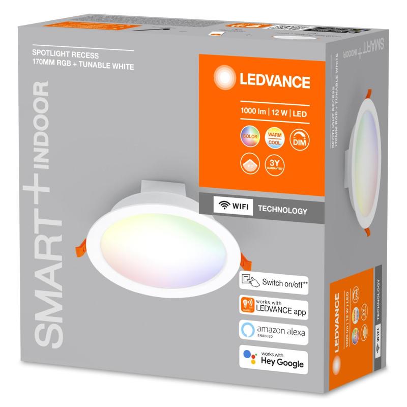 Downlight LED 12W Smart+ WiFi Ø170 mm LEDVANCE 4058075573376
