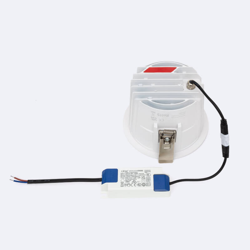 Downlight LED 18W Circular (UGR15) Branco LIFUD Corte Ø115 mm