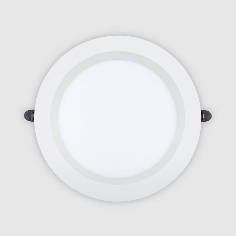 Downlight LED 24W Corte Ø 200 mm IP44 No Flicker Lux