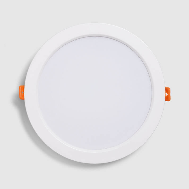 Downlight LED 24W Chip OSRAM Aero 130 lm/W LIFUD Corte Ø 200 mm