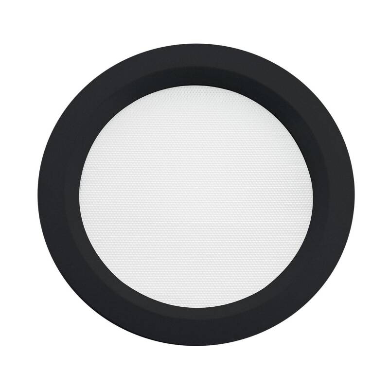 Downlight LED 30W SAMSUNG New Aero Slim 130 lm/W Microsprimático (UGR17) LIFUD Preto Corte Ø 200 mm