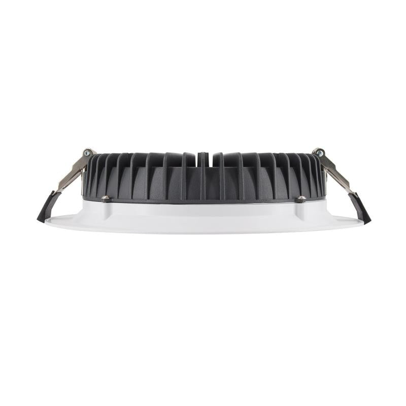 Downlight LED 40W SAMSUNG AERO CCT Seleccionável 130 lm/W Microprismático (UGR17) LIFUD Corte Ø 200 mm