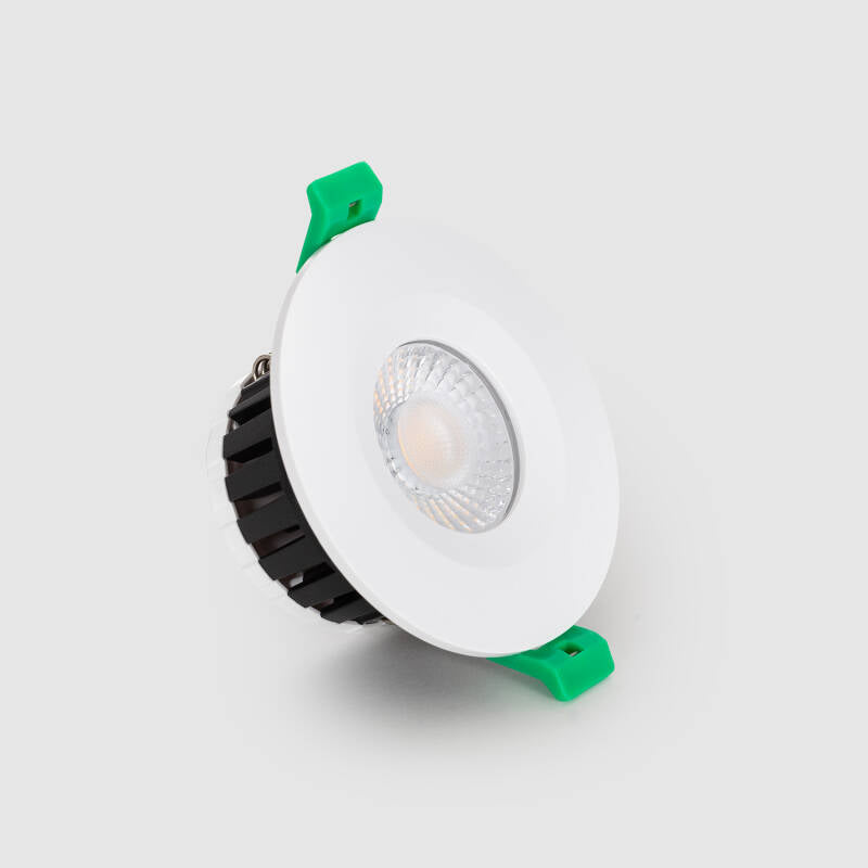Downlight LED 5-8W Circular Antifogo 4CCT (Neutro-Frio) Regulável IP65 Corte Ø65 mm
