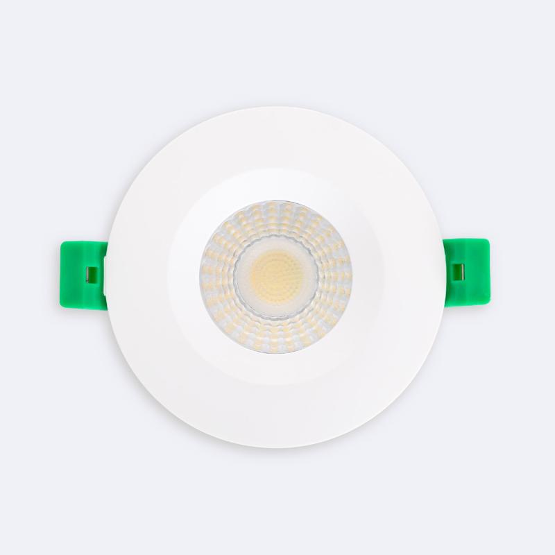 Downlight LED 5-8W Circular Antifogo 4CCT (Neutro-Frio) Regulável IP65 Corte Ø65 mm