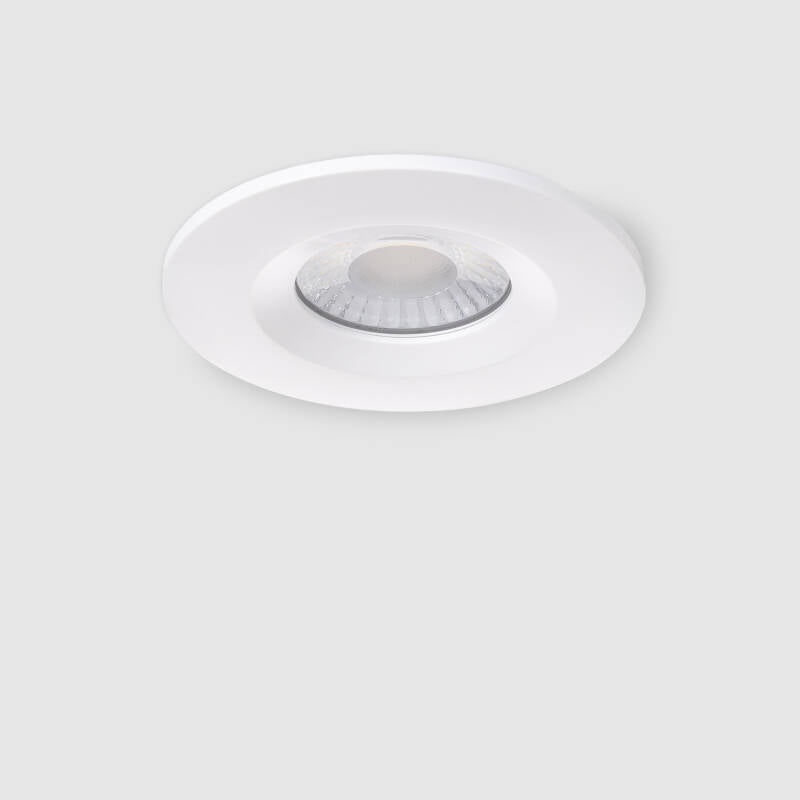 Downlight LED 5-8W Circular Antifogo 4CCT (Neutro-Frio) Regulável IP65 Corte Ø65 mm