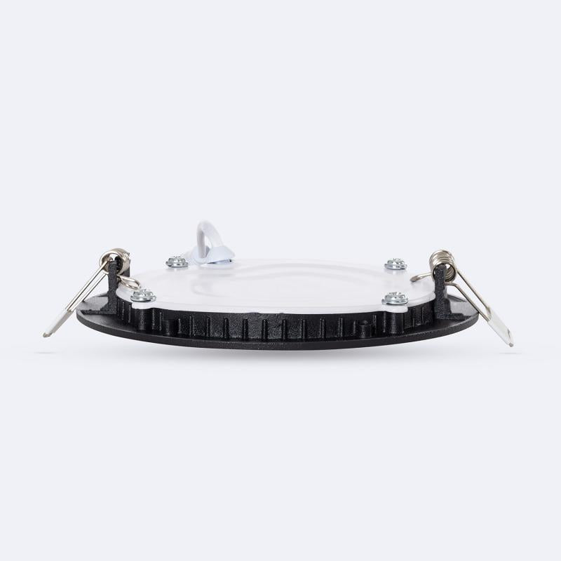 Downlight LED 6W Circular Preto Corte Ø 105 mm