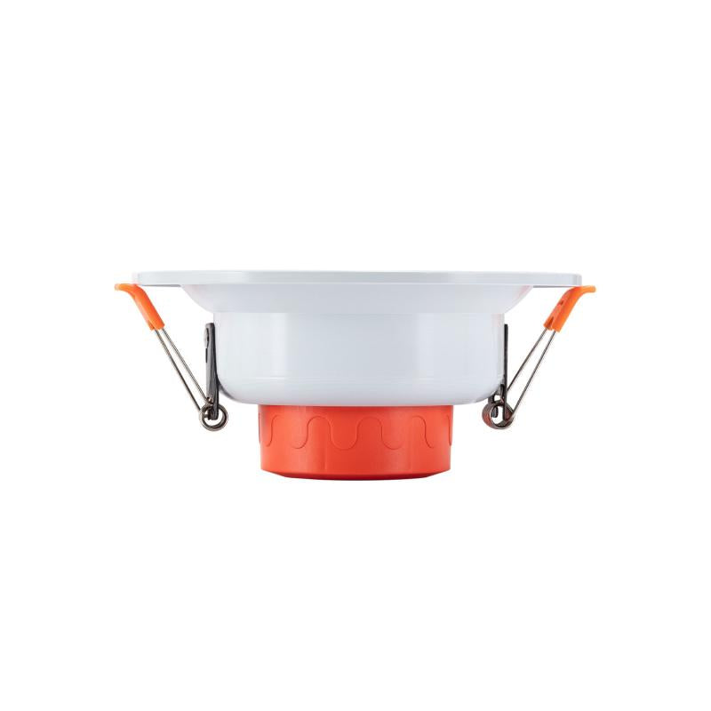 Downlight LED 6W Corte Ø 90 mm IP44 Não Flicker Lux