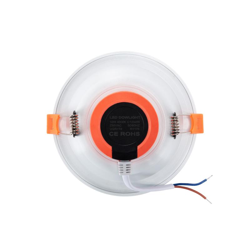 Downlight LED 6W Corte Ø 90 mm IP44 Não Flicker Lux