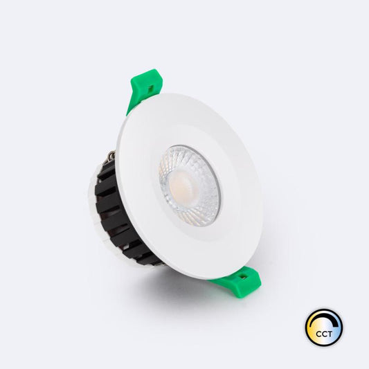Downlight LED 5-8W à Prova de Fogo Circular Regulável IP65 Corte Ø65 mm