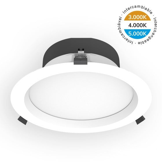 DOWNLIGHT LED CCT REDONDO DIMMABLE 11W- 5AÑOS GARANTIA