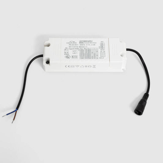 Driver EAGLERISE Regulável 0-10V 220-240V Saída 12-40V 400-700mA 16-20W FLS-20-700 0-10 LA