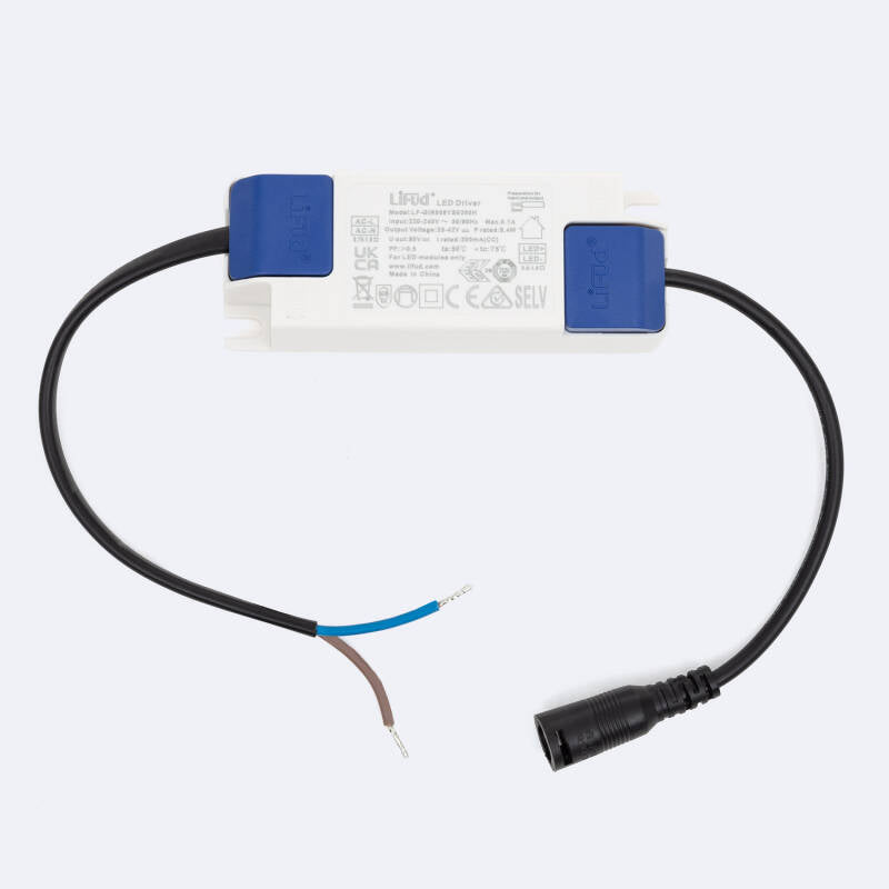 Driver LIFUD 220-240V No Flicker Saída 25-42V 200mA 8.4W LF-GIR009YS