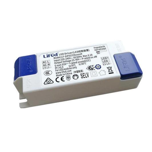 Driver LIFUD 220-240V Saída 25-40V 450mA DC 18W LF-GIF018YS0450H
