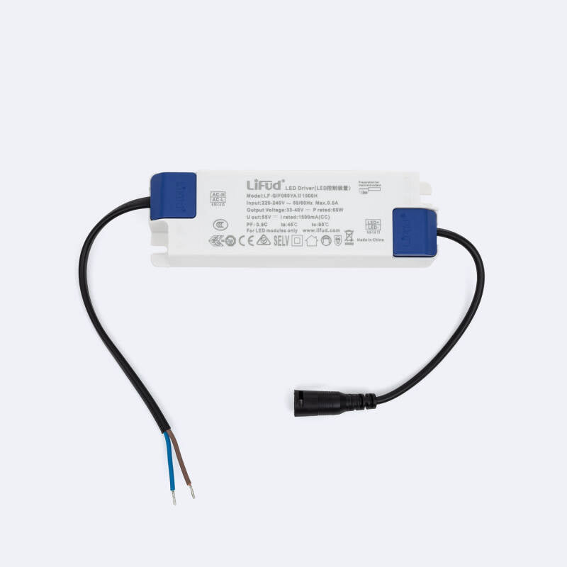 Driver LIFUD 220-240V Saída 33- 40V 1500mA 60W LF-GIF060Y(H)