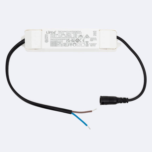 Driver LIFUD Regulável TRIAC 220-240V No Flicker Saída 25-42V 100-250mA 2,5-8W LF-ABT008-0250-42
