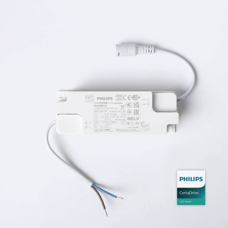 Driver PHILIPS Certadrive 220-240V Saída 30-40V 1050mA 42W