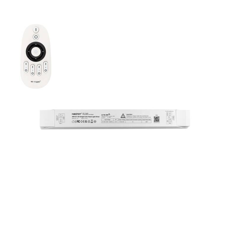 Driver Regulável 1-10V No Flicker 40W+ Comando RF 4 Zonas MiBoxer