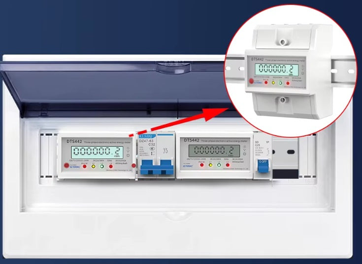 Medidor de Energia Elétrica Trifásico - GTRIC