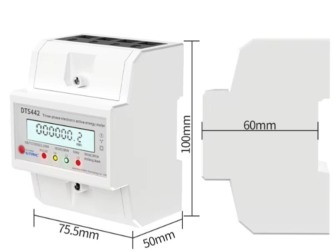 Medidor de Energia Elétrica Trifásico - GTRIC