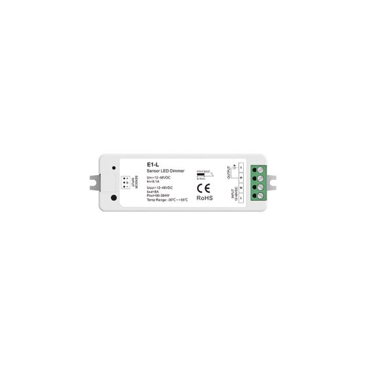 Dimmer LED 1CH 8A 48V com Sensor | FILUX f2947