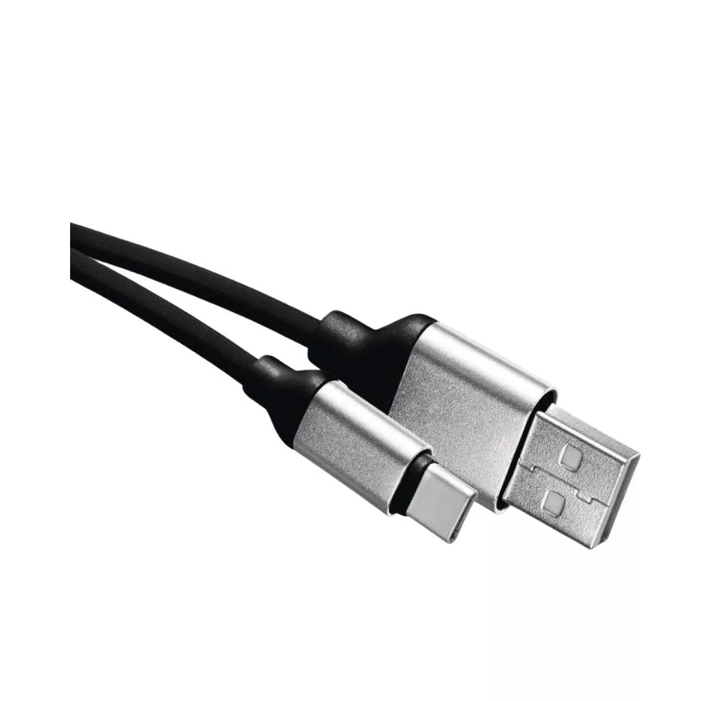 USB-C power cable / data cable (1 meter) - preto