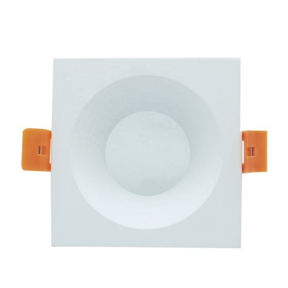 Emoldurador GU10 Quadrado Branco IP54 | FILUX
