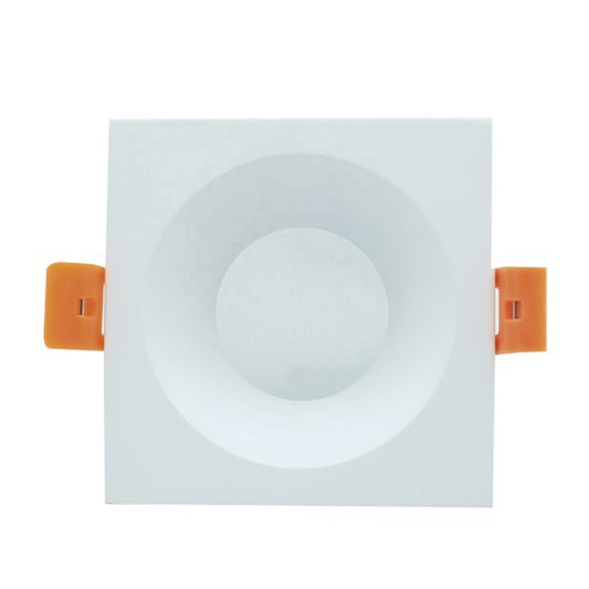 Emoldurador GU10 Quadrado Branco IP54 | FILUX