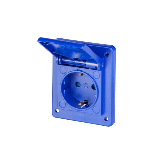 Tomada Schuko com Tampa SCAME 574062