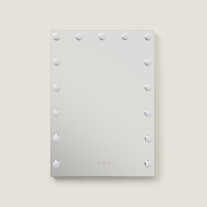 Espelho Casa de Banho com Luz LED 70x50 cm Essauira