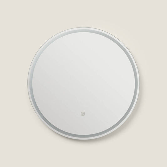 Espelho Casa de Banho com Luz LED e Anti-embaçante Ø60 cm Jizan