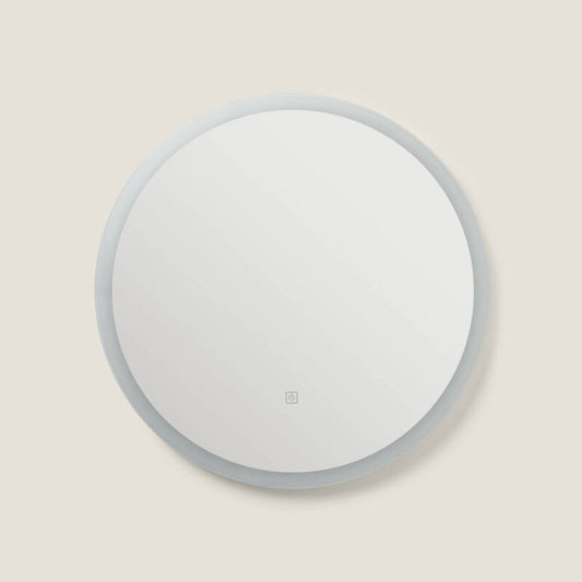 Espelho Casa de Banho com Luz LED e Anti-embaçante Ø60 cm Minna