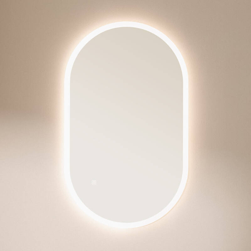 Espelho Casa de Banho com Luz LED e Anti-embaciamento 100x60 cm Ona